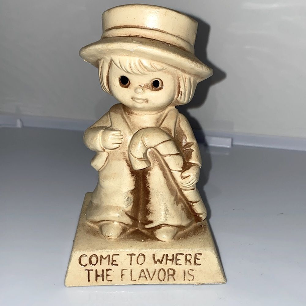 Holiday Fair Come To Where The Flavor Is Figurine Made In Japan